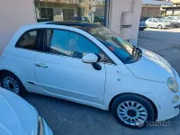 Usata Fiat 500 Lounge 69 CV (50 kW) 2008 Bianco Berlina