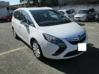 Usata Opel Zafira Tourer Cosmo 149 CV (109 kW) 2014 Bianco Monovolume