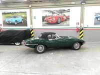Usata Jaguar E-Type 245 CV (180 kW) 1967 Verde Cabrio