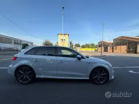 Usata Audi A3 Sport 184 CV (135 kW) 2018 Bianco Berlina