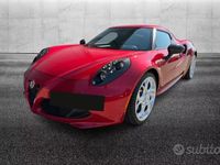 Usata Alfa Romeo 4C 241 CV (177 kW) 2015 Rosso Coupé
