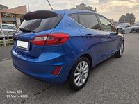 Usata Ford Fiesta Titanium 75 CV (55 kW) 2019 Blu/azzurro Utilitaria