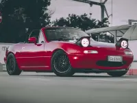 Usata Mazda MX5 116 CV (85 kW) 1990 Rosso Cabrio