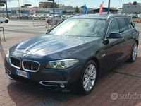 Usata BMW 525 Luxury Line 218 CV (160 kW) 2016 Blu Station wagon
