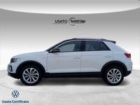 Usata VW T-Roc Style 110 CV (80 kW) 2022 Bianco SUV