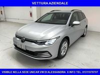 Usata VW Golf VIII Life 131 CV (96 kW) 2022 Argento metallizzato Station wagon