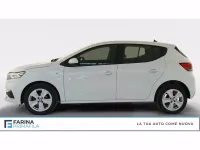 Usata Dacia Sandero Comfort 91 CV (66 kW) 2021 Bianco ghiaccio Utilitaria