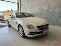 Usata Mercedes SLK200 184 CV (135 kW) 2013 Bianco Cabrio