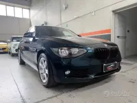 Usata BMW 118 Sport Line 170 CV (125 kW) 2014 Blu Utilitaria