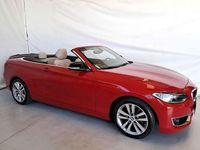 Usata BMW 220 Luxury Line 190 CV (139 kW) 2015 Rosso Cabrio