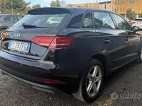 Usata Audi A3 Sport 115 CV (84 kW) 2019 Nero Berlina