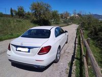 Usata Mercedes E200 Business 150 CV (110 kW) 2017 Bianco Berlina