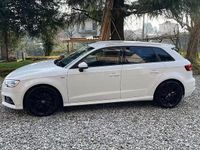 Usata Audi A3 S-Line 110 CV (80 kW) 2017 Bianco Berlina