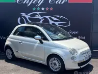 Usata Fiat 500 75 CV (55 kW) 2009 Bianco Cabrio