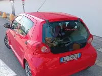 Usata Toyota Aygo 68 CV (50 kW) 2007 Rosso Utilitaria