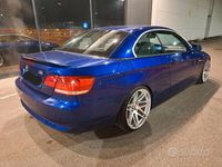 Usata BMW 320 Cabriolet Efficient Dynamics 170 CV (125 kW) 2007 Blu Cabrio