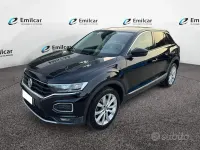 Usata VW T-Roc Advance 116 CV (85 kW) 2019 Nero SUV