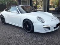 Usata Porsche 997 408 CV (300 kW) 2011 Bianco Cabrio