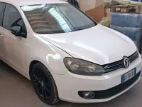 Usata VW Golf VI Comfortline 122 CV (89 kW) 2009 Bianco Utilitaria