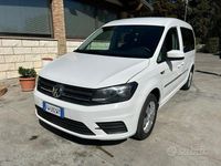 Usata VW Caddy Comfortline 102 CV (75 kW) 2019 Bianco Monovolume