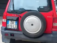 Usata Mitsubishi Pajero 129 CV (94 kW) 2002 Rosso SUV