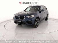 Usata BMW X3 Advantage 190 CV (139 kW) 2021 Blu SUV