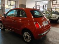 Usata Fiat 500 Lounge 69 CV (50 kW) 2008 Arancione Berlina
