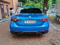 Usata Alfa Romeo Giulia Ti 210 CV (154 kW) 2018 Blu Berlina