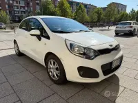 Usata Kia Rio City 85 CV (62 kW) 2013 Bianco Berlina
