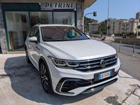 Usata VW Tiguan R-line 200 CV (147 kW) 2021 Bianco perlato SUV