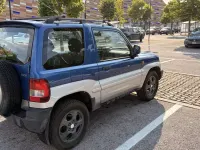 Usata Mitsubishi Pajero 120 CV (88 kW) 2001 Blu/azzurro SUV