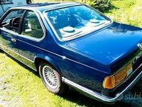 Usata BMW 635 217 CV (159 kW) 1983 Blu Coupé
