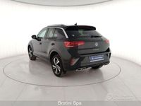 Usata VW T-Roc R-line 110 CV (80 kW) 2022 Nero metallizzato SUV