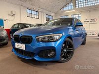 Usata BMW 118 M Sport 150 CV (110 kW) 2017 Blu Utilitaria