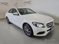 Usata Mercedes C220 170 CV (125 kW) 2016 Bianco Berlina