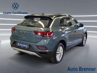 Usata VW T-Roc Life 150 CV (110 kW) 2024 Petroleum blue metallizzato ne SUV