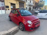 Usata Fiat 500C 69 CV (50 kW) 2014 Rosso Cabrio