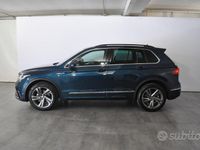 Usata VW Tiguan R-line 150 CV (110 kW) 2021 Blu SUV