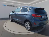 Usado Ford Fiesta Titanium 75 HP (55 kW) 2023 Azul Citadino