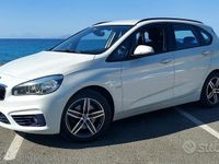 Usata BMW 220 Active Tourer Sport Line 190 CV (139 kW) 2016 Bianco Monovolume