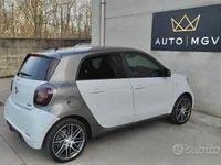 Usata Smart ForFour Brabus 109 CV (80 kW) 2016 Bianco Utilitaria