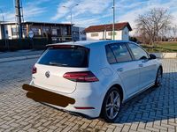 Usata VW Golf VII R-line 125 CV (91 kW) 2018 Bianco Berlina