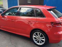 Usata Audi A3 Business 110 CV (80 kW) 2016 Rosso Berlina