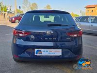 Usata Seat Leon Style 110 CV (80 kW) 2017 Blu Berlina
