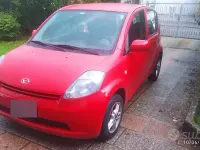 Usata Daihatsu Sirion 69 CV (50 kW) 2006 Rosso Utilitaria