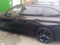 Usata BMW 320 Sport Line 184 CV (135 kW) 2014 Nero Station wagon