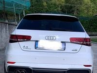 Usata Audi A3 S-Line 200 CV (147 kW) 2017 Bianco Berlina