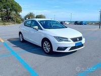 Usata Seat Leon Style 116 CV (85 kW) 2019 Bianco Berlina