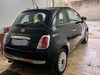 Usata Fiat 500 Lounge 69 CV (50 kW) 2012 Nero Utilitaria