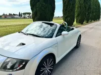 Usata Audi TT Roadster 225 CV (165 kW) 2009 Bianco Cabrio